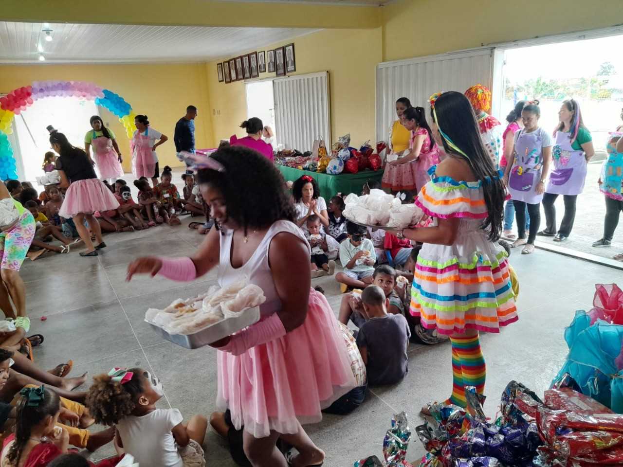 Camacã: PSF Narciso Araújo promoveu festa para cerca de 200 crianças